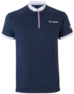 Мужское теннисное поло Tecnifibre Polo F3 - marine