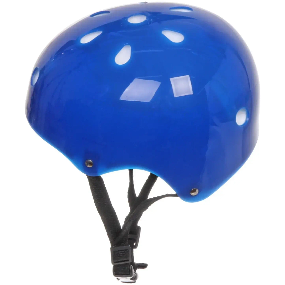 Коньки роликовые раздвижные Happy Star 8812AT в наборе: шлем, защита, размер S (29-33), синий