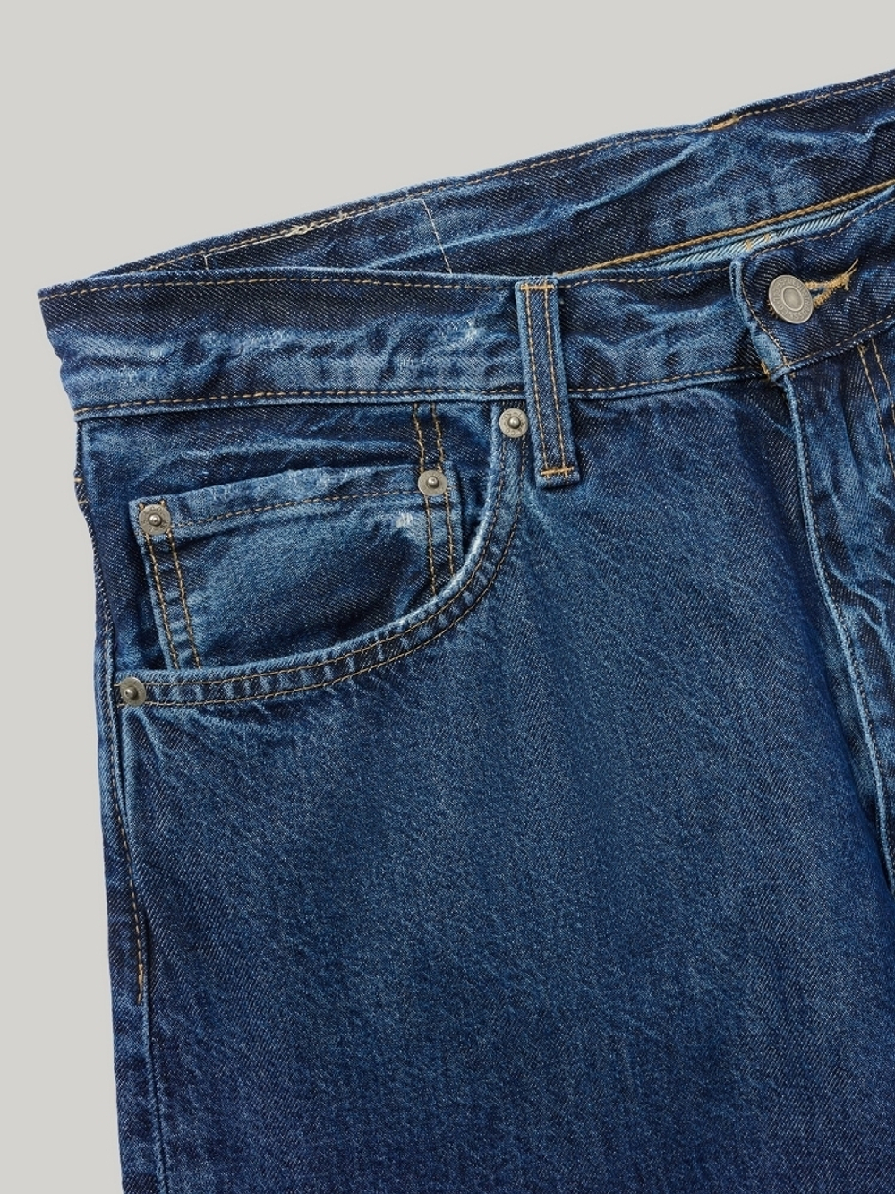 Мужские свободные прямые джинсы Levi's WellThread 555 Relaxed Straight 000RZ-0000