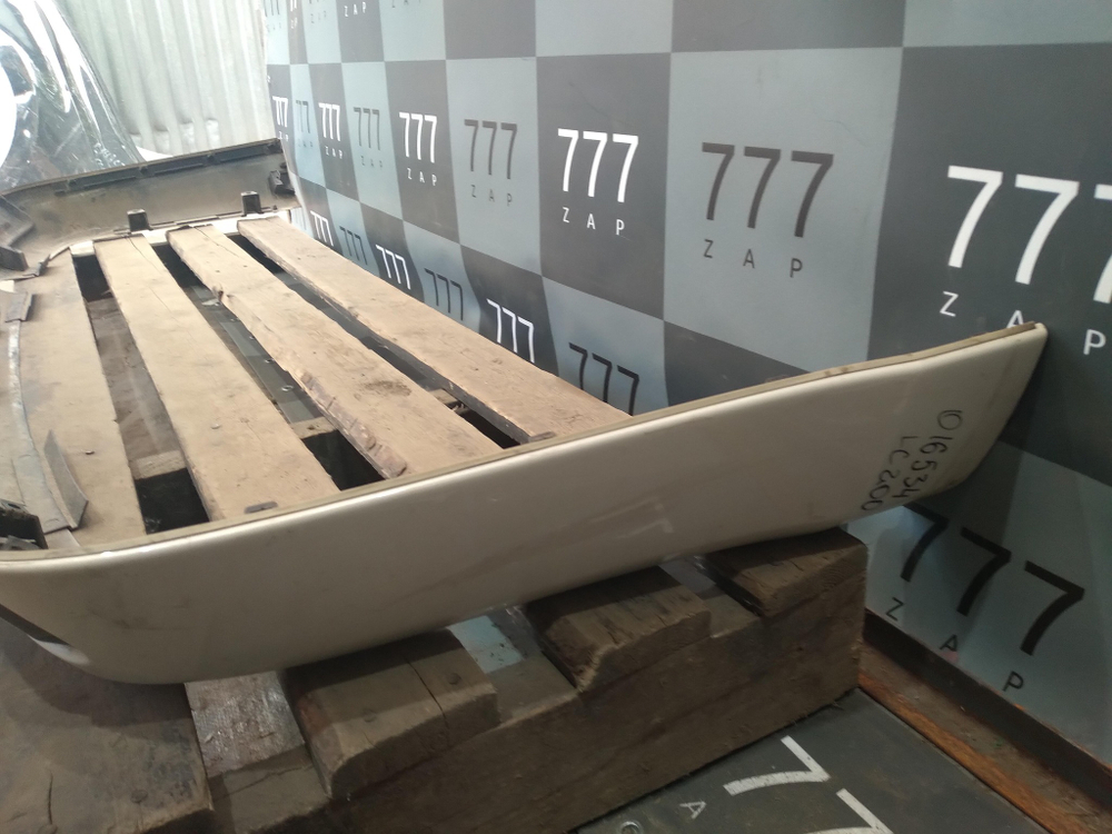 Юбка заднего бампера Executive Toyota Land Cruiser 200 15-21 Б/У Оригинал 76871d8010