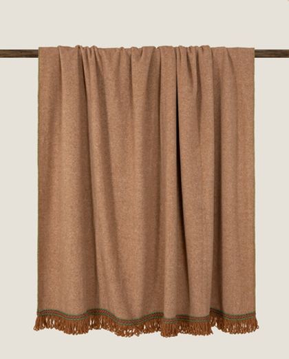 Плед Без коллекции Frati Home 160x200 Коричневый
