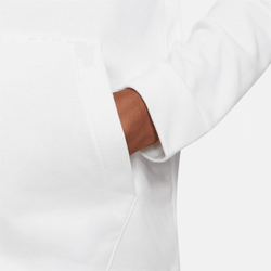 Мужская теннисная кофта Nike Dri-Fit Hoodie PO Swoosh - white/black