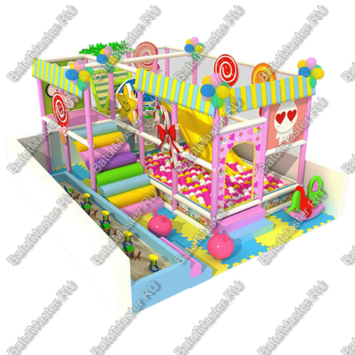 Детский игровой лабиринт «Сладкие горки»