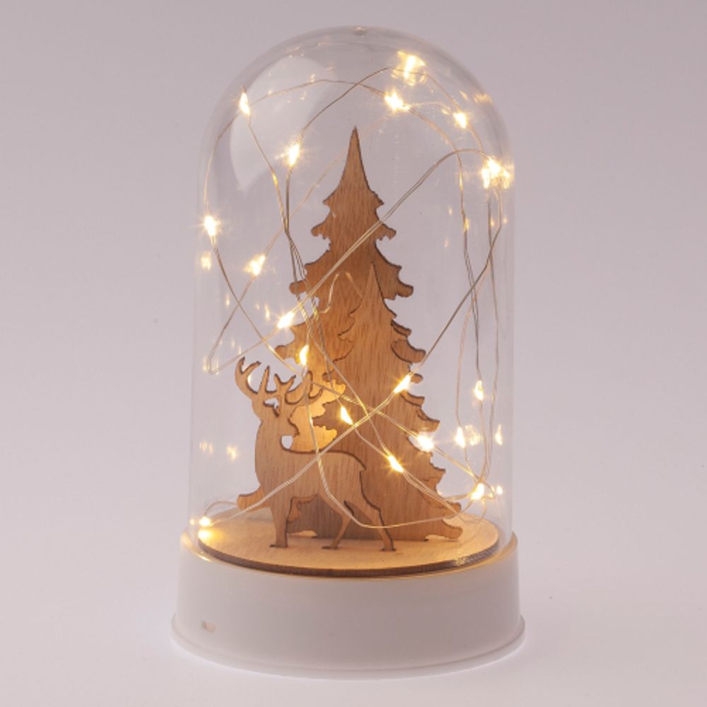 Светодиодная новогодняя фигура ЭРА EGNDS-04 Рождество 10 LED | Фигуры