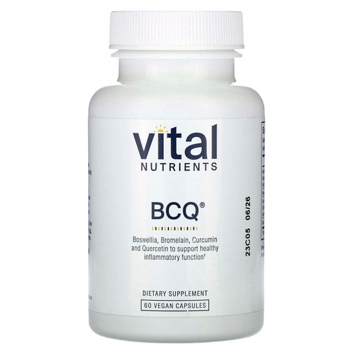 Vital Nutrients, BCQ, 60 веганских капсул