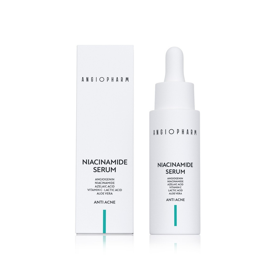 ANGIOPHARM Niacinamide Сыворотка для лица с ниацинамидом 30мл (60789)