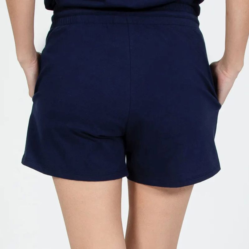 Женские теннисные шорты Le Coq Sportif ESS Short No.1 W - Blue