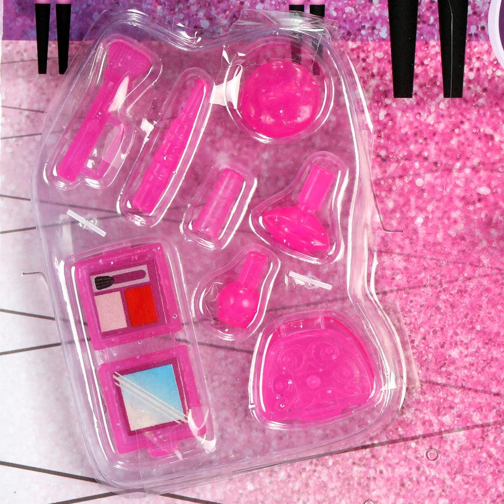 Кукла тип модель 29см София визажист, руки и ноги сгибаются, с акс. в коробка София и Алекс 66520-S-BB