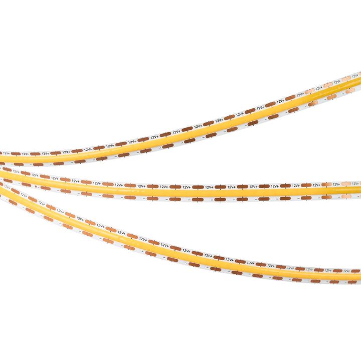 Светодиодная лента Arlight 5W/m 360 LED/m CSPSMD теплый белый 5М COB-X360-8mm 5V 041704