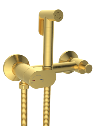 Гигиенический душ WeltWasser  HIGI R02 MGL 10000013663 латунь  Матовое золото