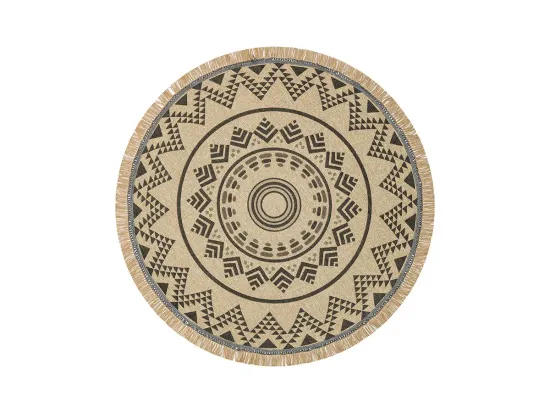 Ковер BROOKLYN Q 155, бежевый,черный 851816