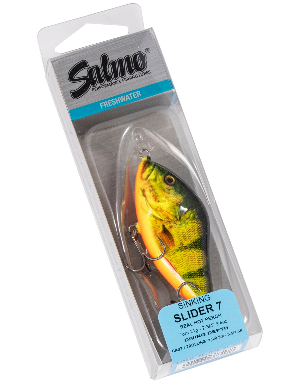 Воблер тонущий джеркбейт Salmo Slider 7 см, цвет RHP