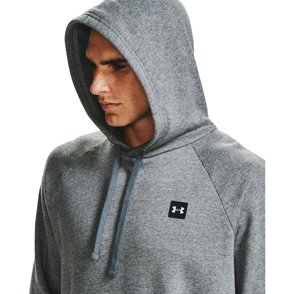 Мужская кофта теннисная Under Armour Rival Fleece Hoody Men - Grey