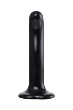 Черный стимулятор для пар P&G-Spot Dildo Size L - 19 см.