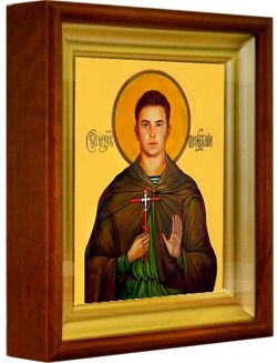 Евгений Родионов. Икона на доске в киоте