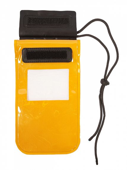 Чехол водонепроницаемый Sargan Сухов ОК для телефона с окном для документов 12см*18см желтый