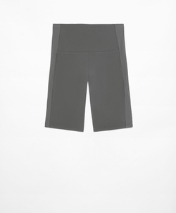 OYSHO Велосипедки Comfortlux в рубчик с высокой посадкой длиной 20 см, антрацитовый