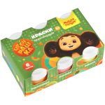 Краски пальчиковые Мульти-Пульти Чебурашка - Мои первые пальчиковые краски, 6цв. по 35мл.