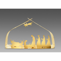 Alessi - Вертеп из коры золота / артикул   BM09 GD  / GTIN 8003299439867
