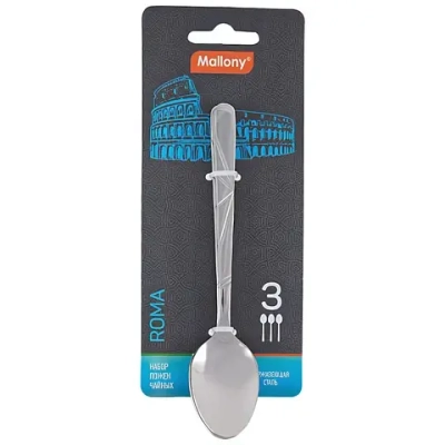 Набор ложек чайных 3шт «ROMA»