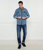 Джинсовая рубашка Guess Jeans - голубой(M4YH56 D5EI2)