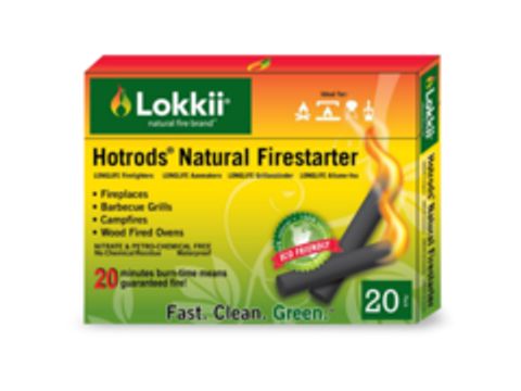 Эко-угольный брусок саморозжигающийся Lokkii 20 штук в упаковке