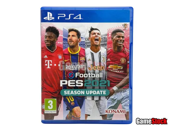 PS4 PES 2021: Pro Evolution Soccer 2021 (Б/У, Русские субтитры, CUSA-18740)