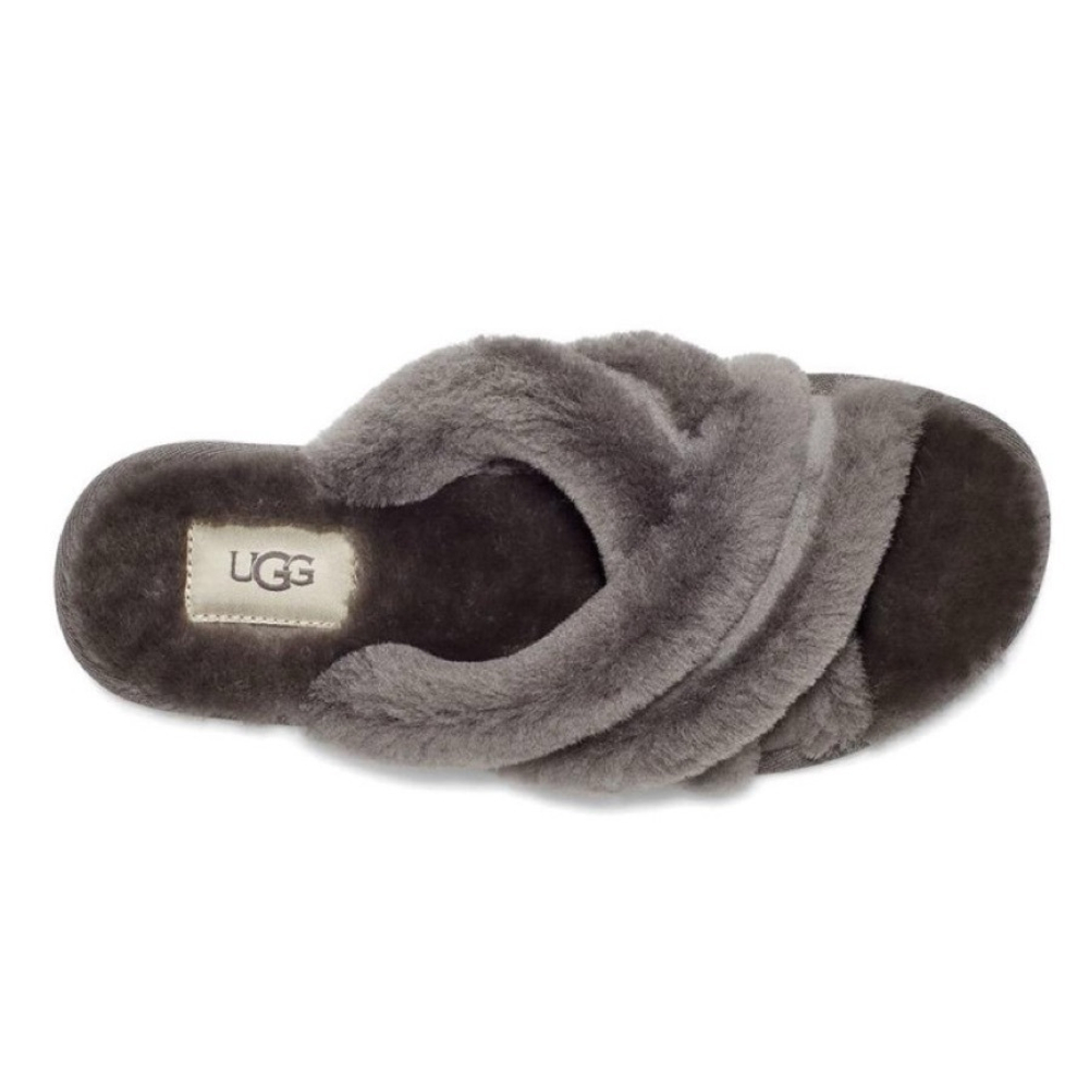 UGG Slippers Scuffita Black Grey
