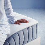 Каркас кровати с местом для хранения и матрасом - IKEA NORDLI, 200х90 см, матрас средне-жесткий, черный, НОРДЛИ ИКЕА