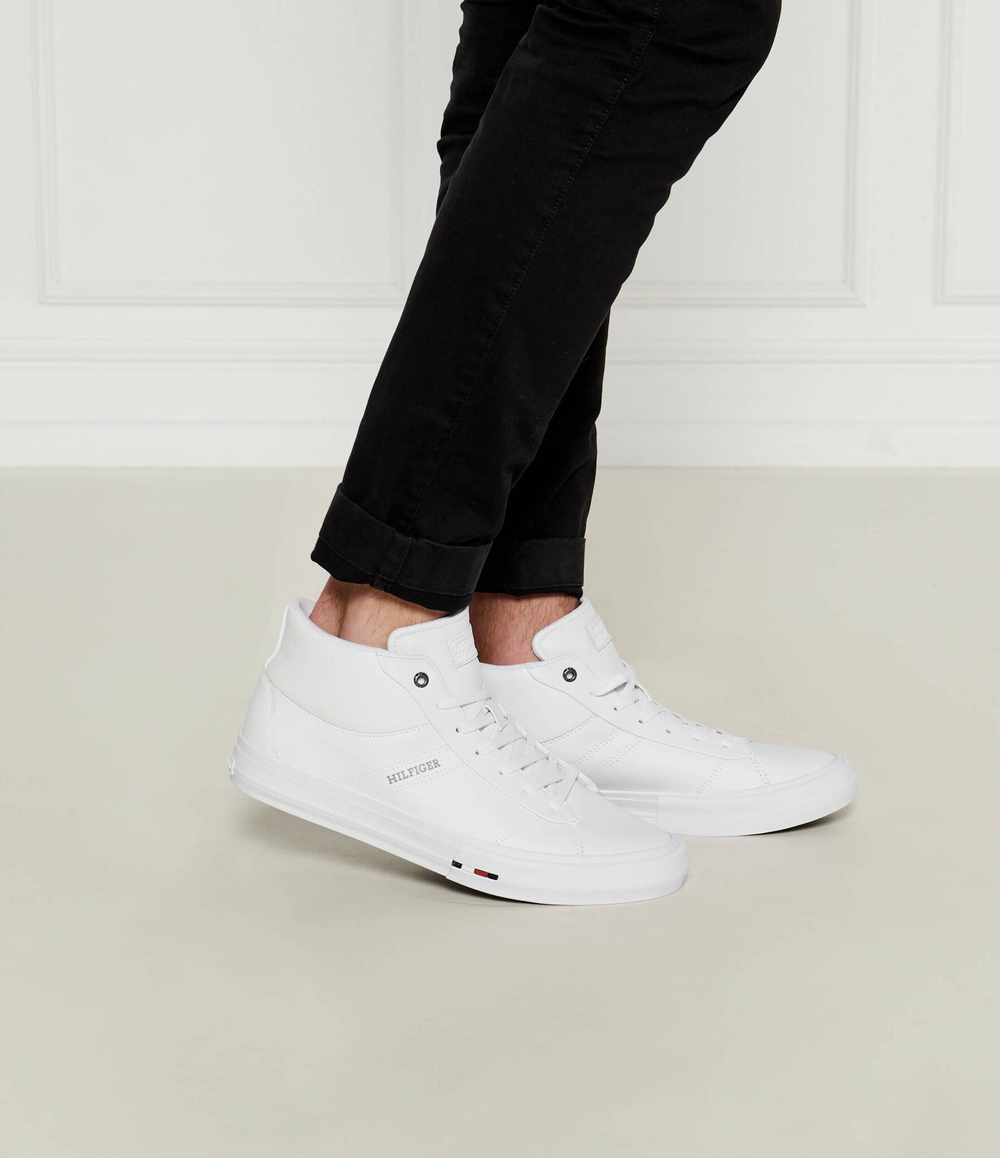 Кожаные кроссовки vulc Tommy Hilfiger - белый(FM0FM05202)