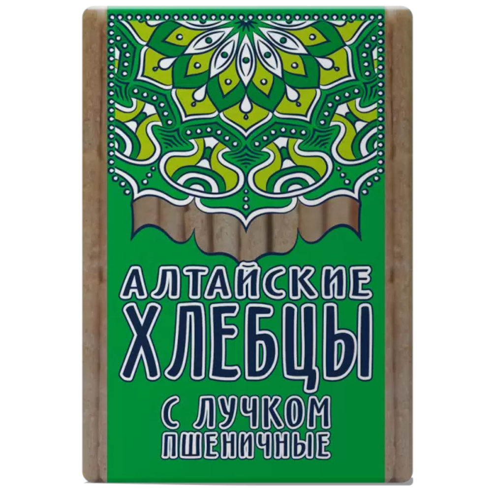 Хлебцы Алтайские пшеничные с луком 75 гр