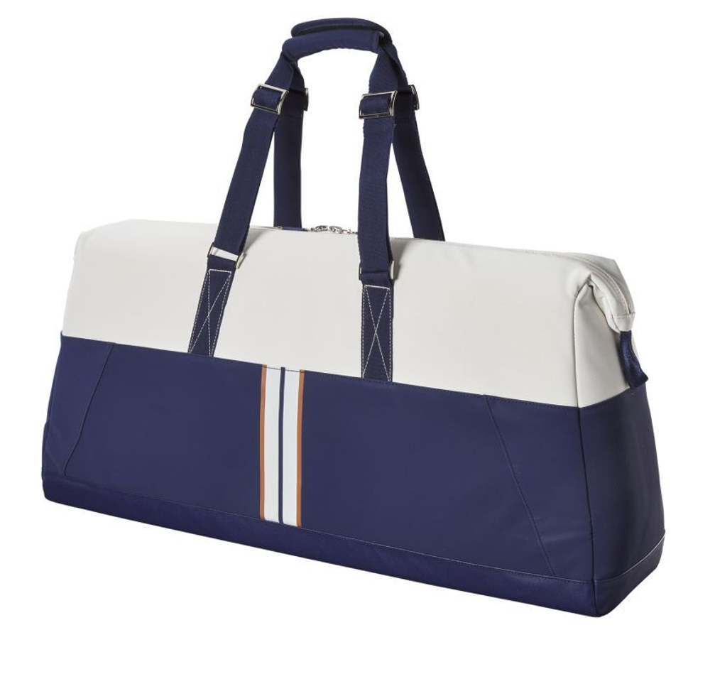 Сумка теннисная Wilson Roland Garros Large Duffel Racket Bag - navy/white/clay