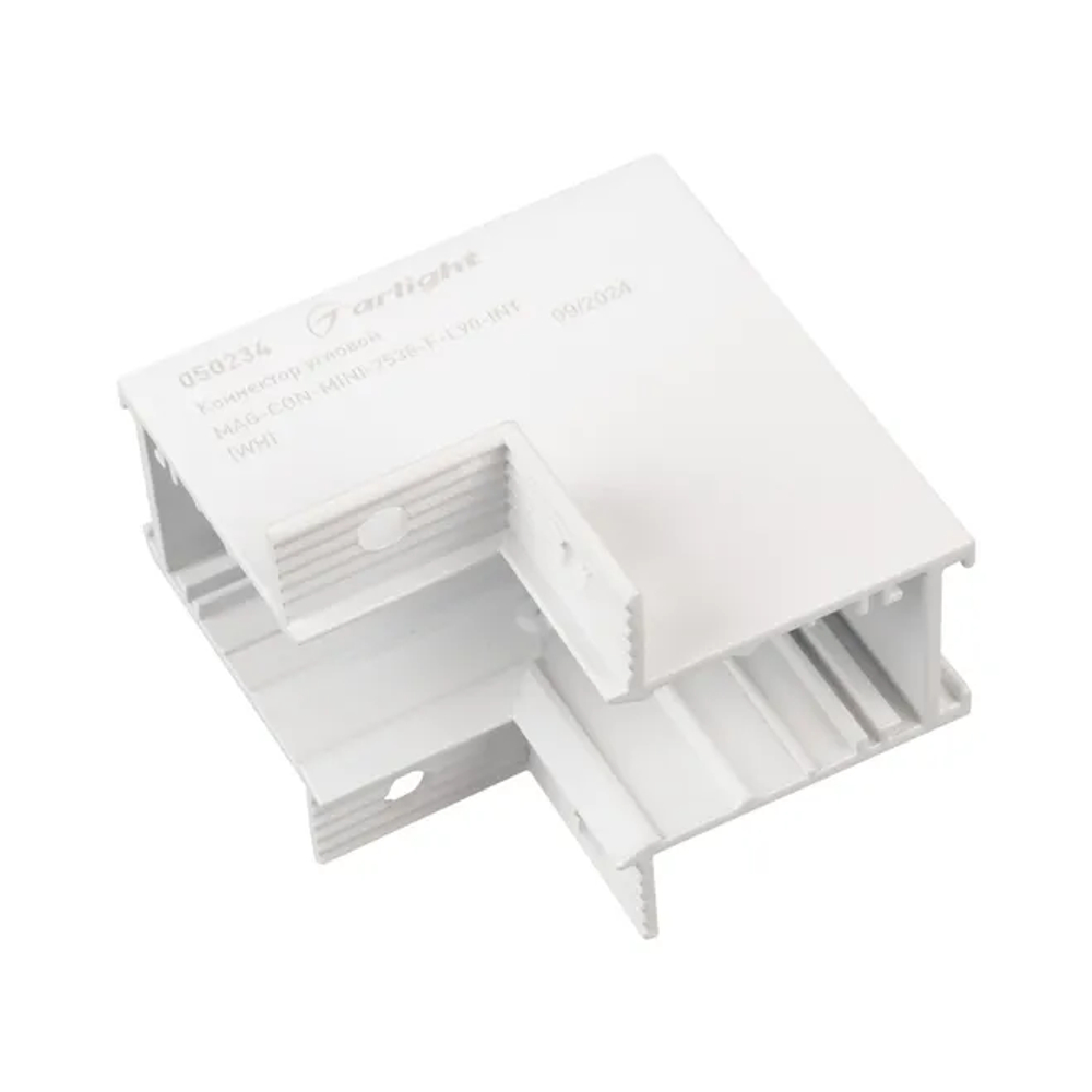 Коннектор угловой MAG-CON-MINI-2538-F-L90-INT (WH) (Arlight, IP20 Металл, 5 лет) 050234