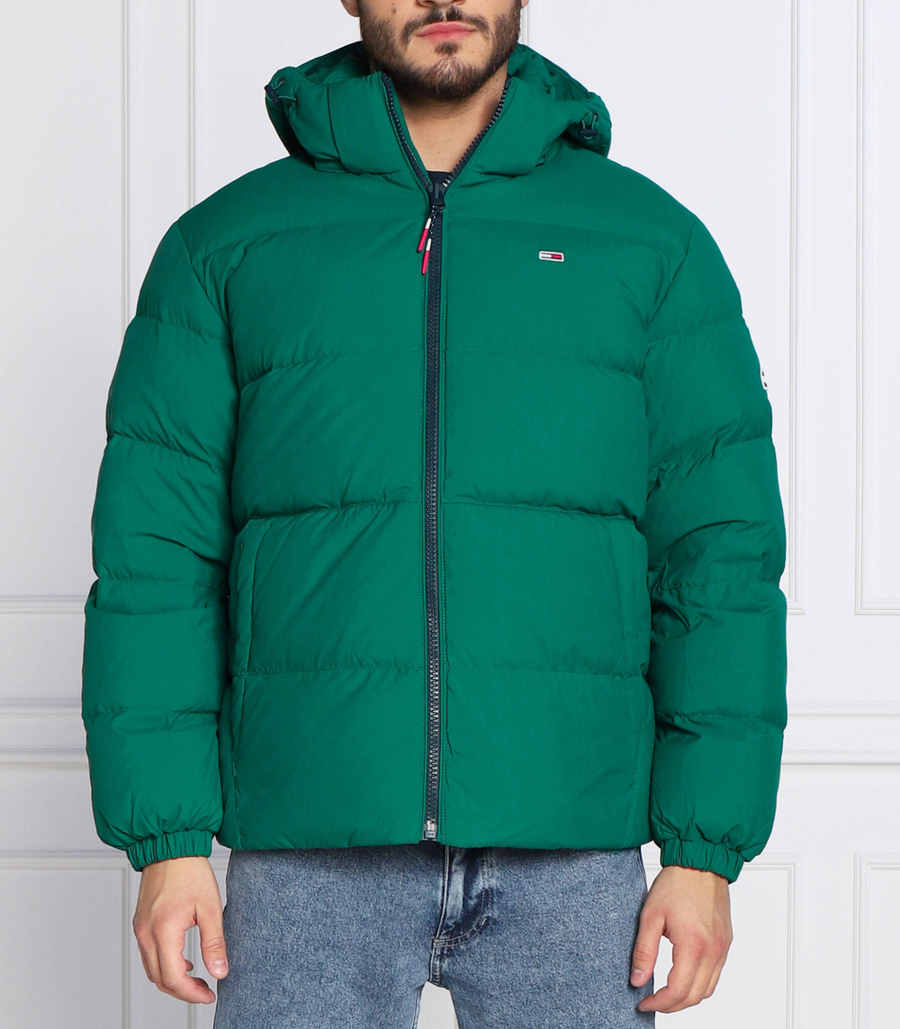 пуховая куртка Tommy Jeans - зеленый(DM0DM15447)