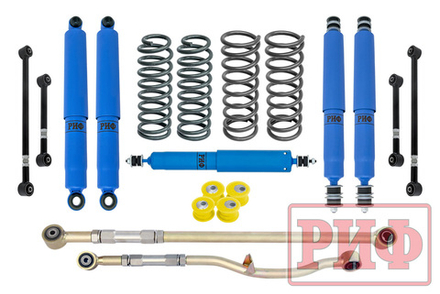 Лифт-комплект арктический Nissan Patrol Y60 и Y61 до 2000 года лифт 100 мм (левый руль) РИФ