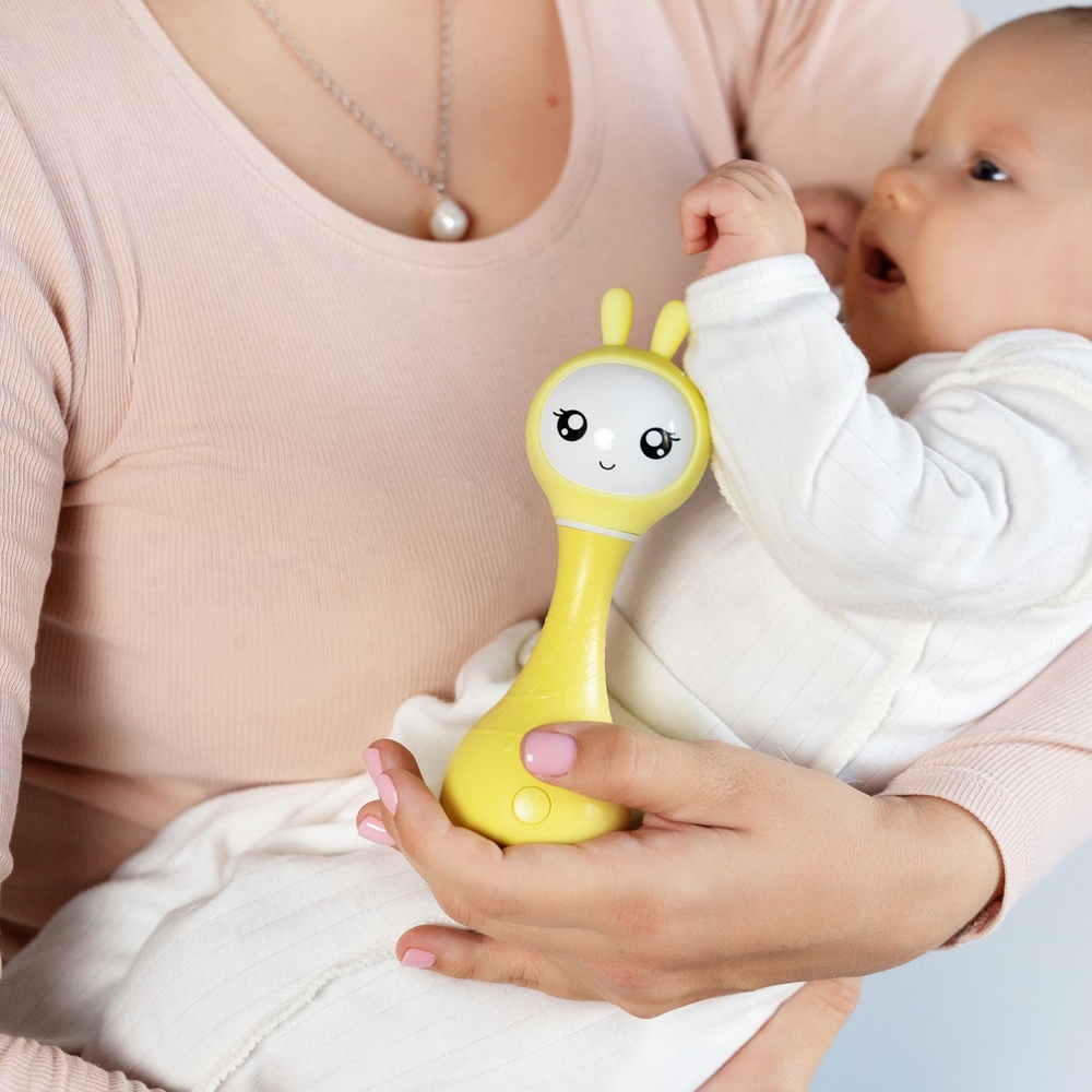 Музыкальная игрушка Умный зайка alilo, Жёлтый