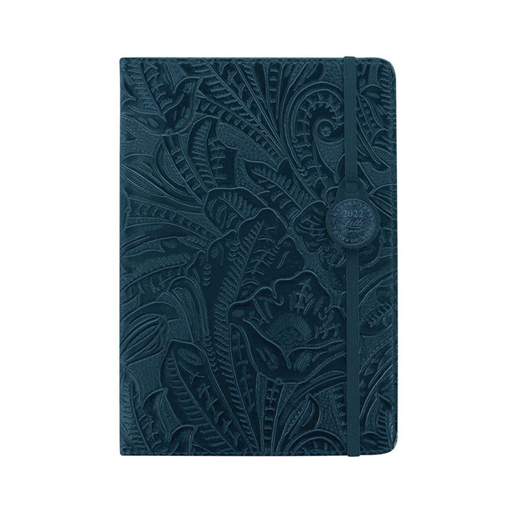 Еженедельник Letts Baroque A5 синий (412 151520)