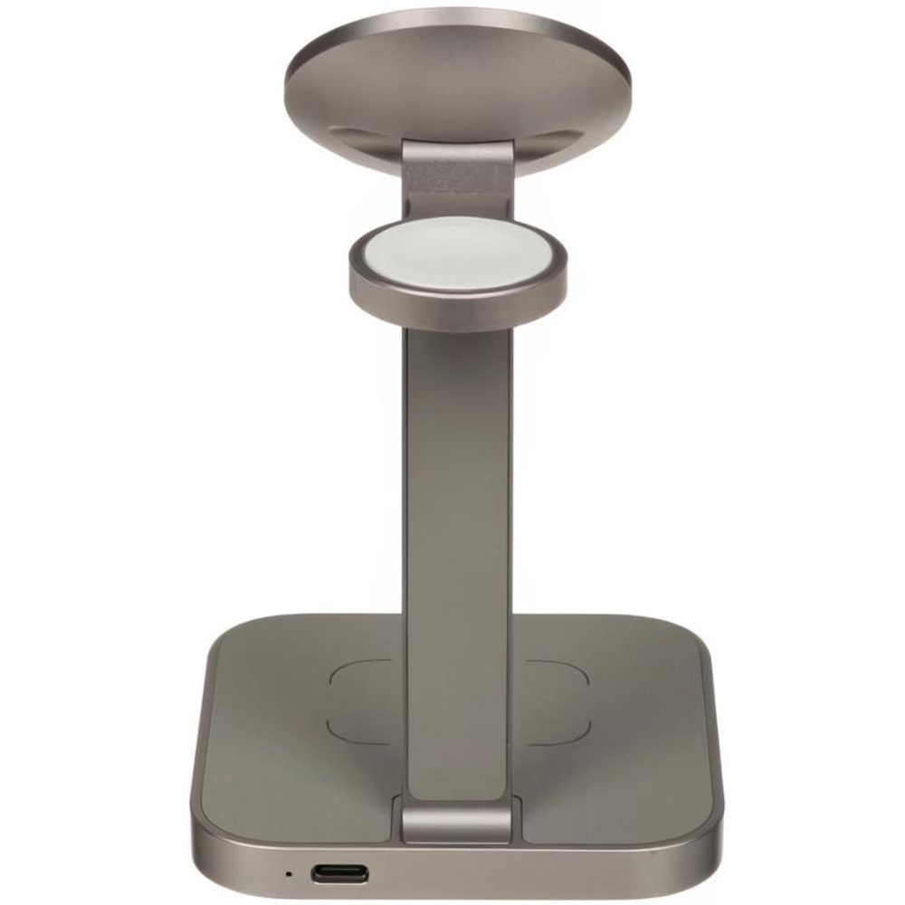 Зарядная станция MagSafe VLP Unity Power для iPhone, Apple Watch и AirPods (Qi2) Беспроводная зарядка: Qi 15 Вт, Qi 5 Вт, магнитное крепление для зарядки Apple Watch (Qi 3 Вт). Проводная зарядка: нет. Сертификация Qi2. Есть LED-индикация