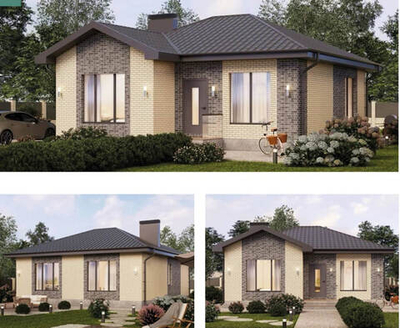 Проект Дома 77,06 кв. м К-63