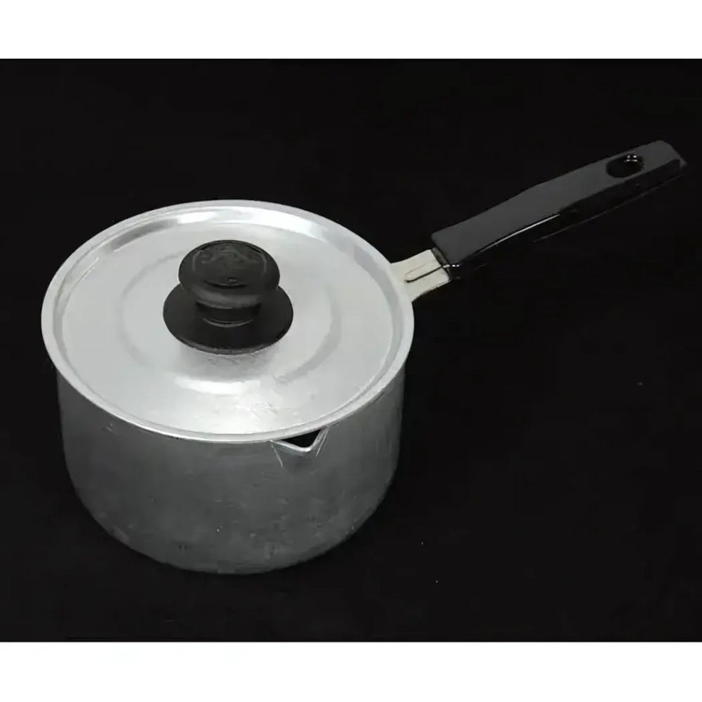 Кастрюля мат. 0,75л. с мет/кр. 21-45 КАЛИТВА (алюминий)