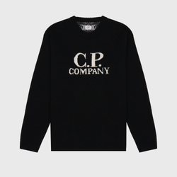 Свитер C.P. Company Lambswool Google Knit Black