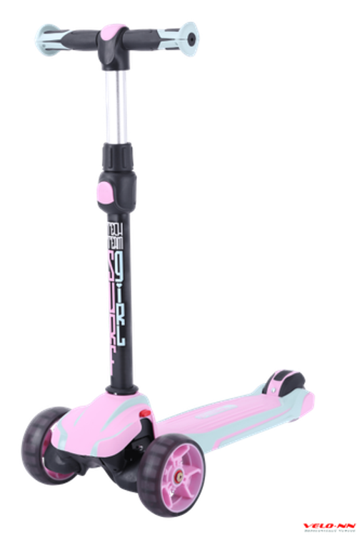 САМОКАТ TECH TEAM SURF GIRL 2021 мятный/розовый