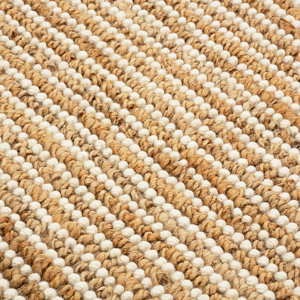 Ковер из джута и шерсти delhi из коллекции ethnic