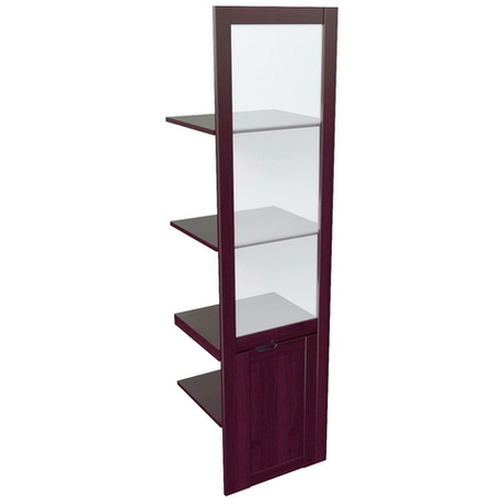 Наполнение одностворчатого шкафа со стеклом САРАГОСА