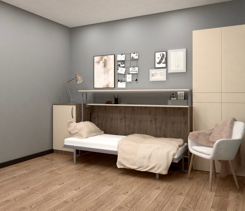 Стол-кровать трансформер Рино с тумбой