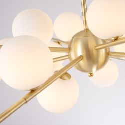 Люстра На Штанге Cherry Bomb 16 Balls Gold By Imperiumloft