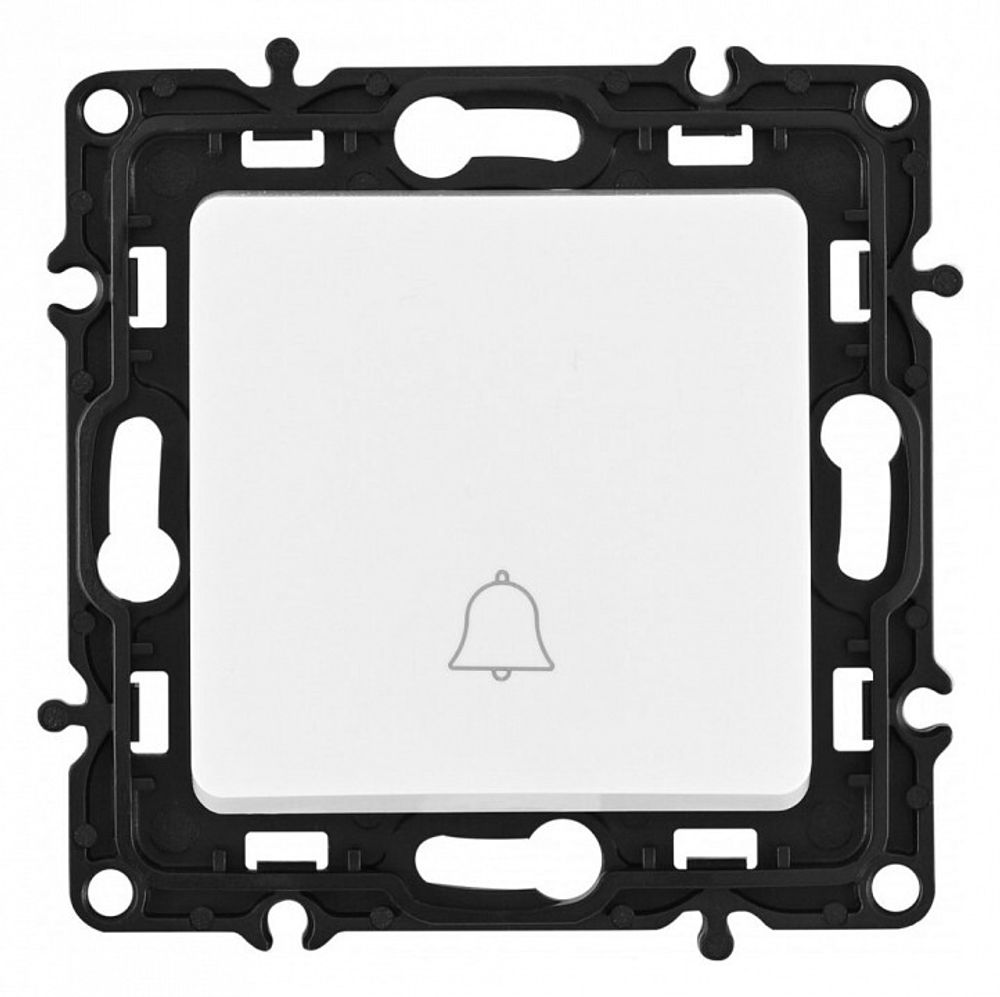 Кнопка звонка без рамки Arte Milano 217 217.36-1.white