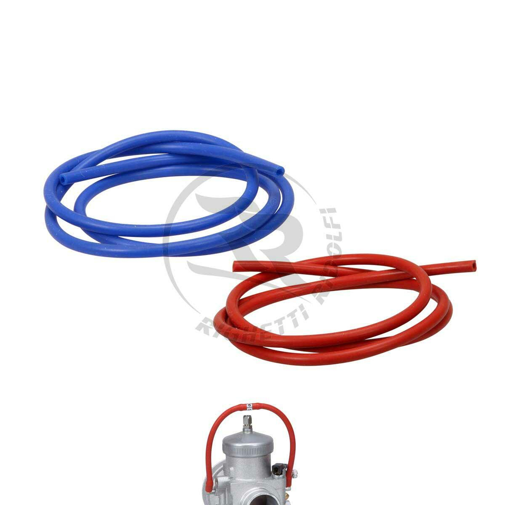 Силиконовый шланг карбюратора, синий, 1м