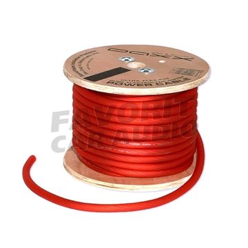 Силовой провод DAXX P08 8GA Red TOFC