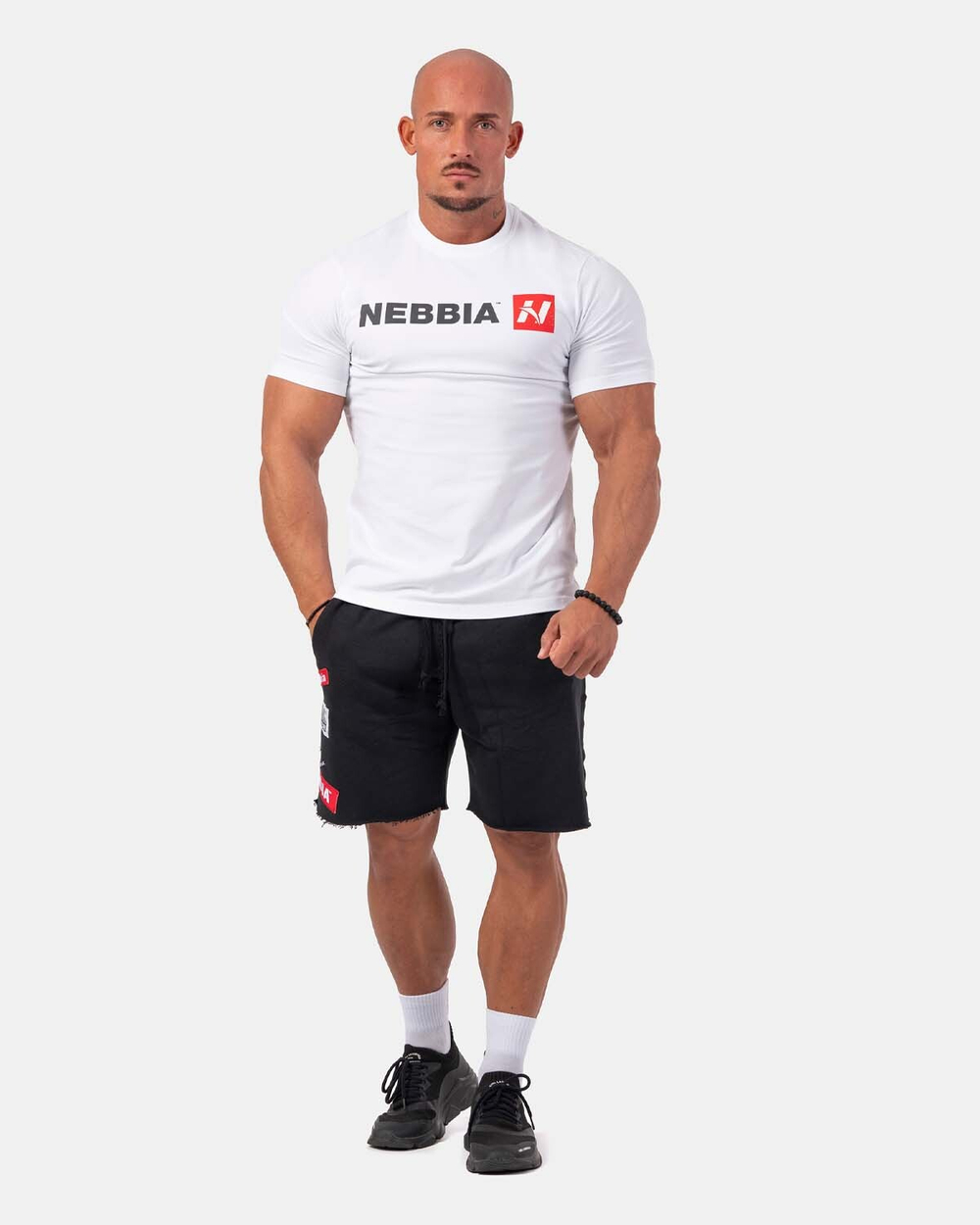 Мужская футболка NEBBIA Red "N" T-shirt 292 White